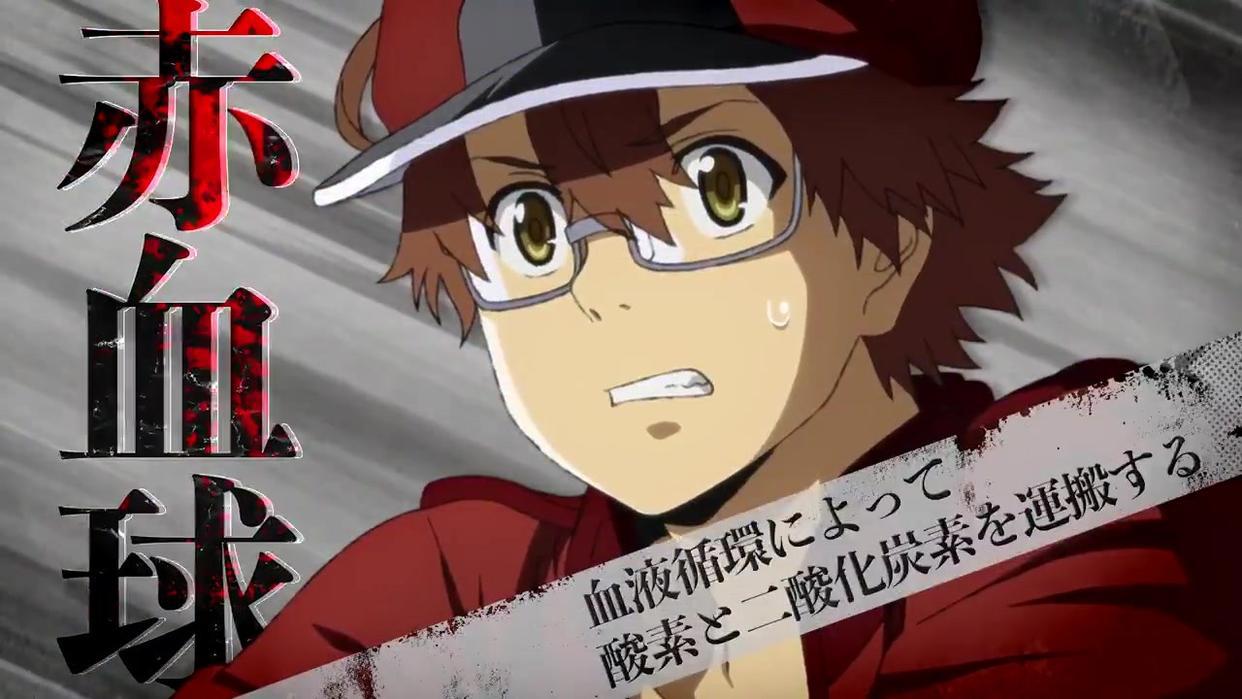 工作细胞black：女主白细胞霸气登场，一起感受社畜大叔的症状~