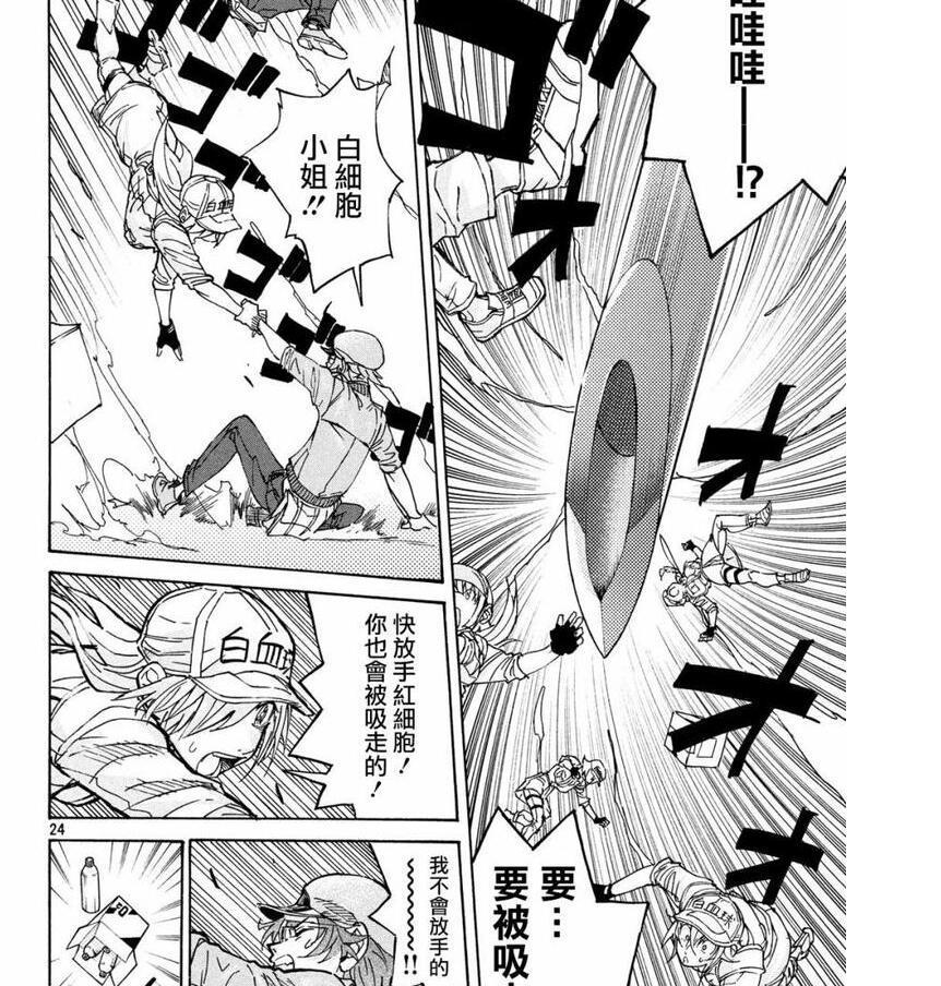 工作细胞BLACK动画版改动较多，漫画版是两个身体，好基友也没了