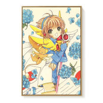 「手绘」动漫初代萌神魔卡少女樱——木之本樱