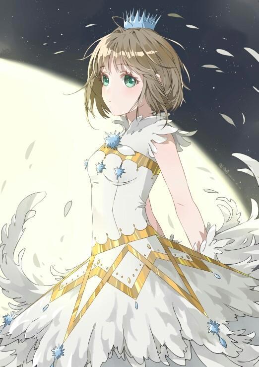 魔卡少女樱：木之本樱插画特辑，她美得像个公主