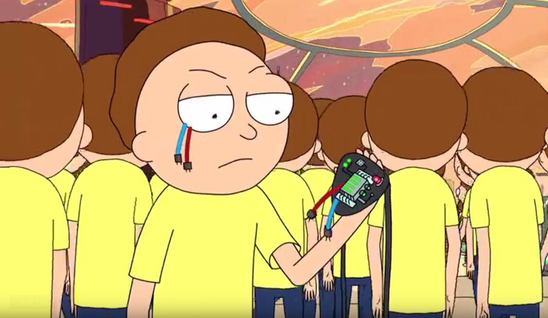 《瑞克与莫蒂》：邪恶莫蒂陷害主角瑞克，只为混入瑞城，进行报复