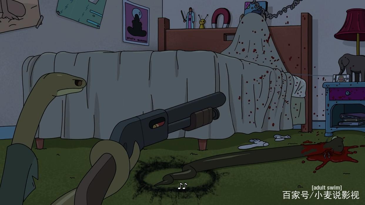 《瑞克和莫蒂》第四季第五集：蛇族上演终结者爷孙化身大导演