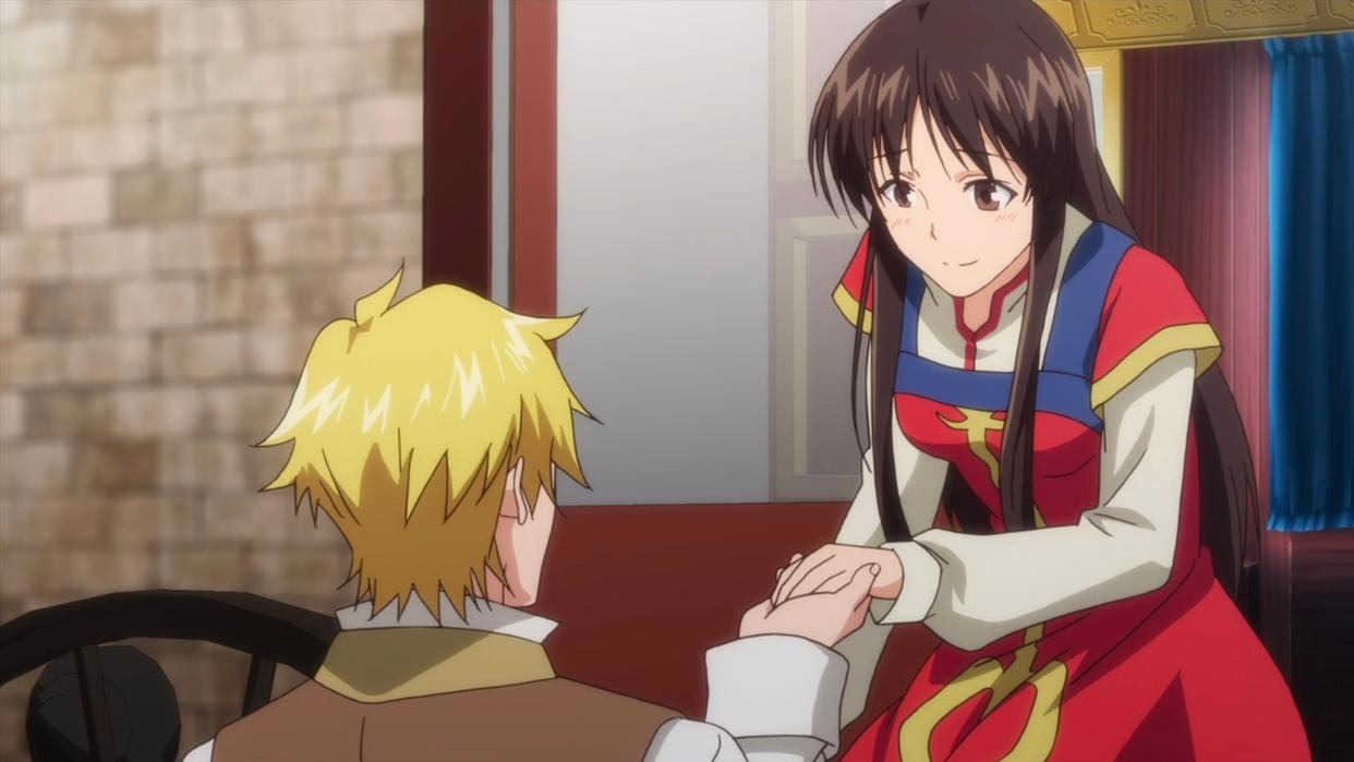 圣女魔力无所不能：女主和金发帅哥约会，这就是凤傲天的力量吗？