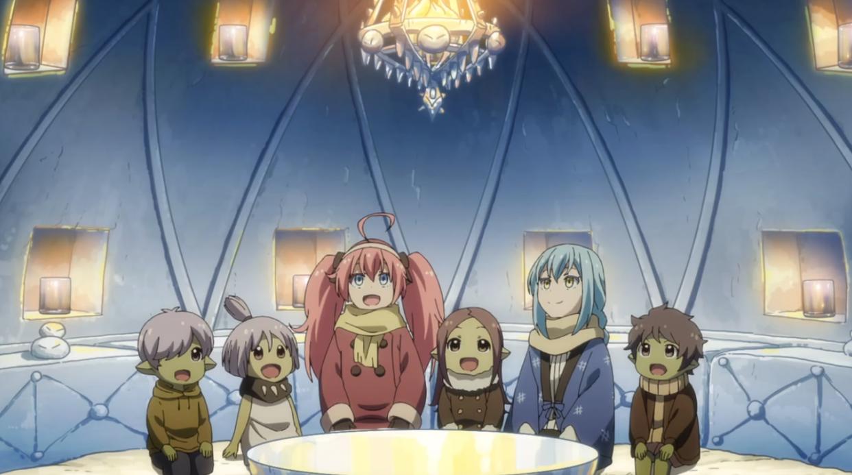 转生史莱姆日记10：魔物国的冬天，米莉姆喜欢用萌王搓澡