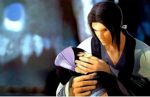 《秦时明月》中的虐心场面，赤练卫庄“一眼万年”