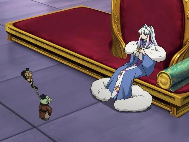 犬夜叉：杀殿母亲对犬大将和十六夜是什么态度？她的表现让人意外