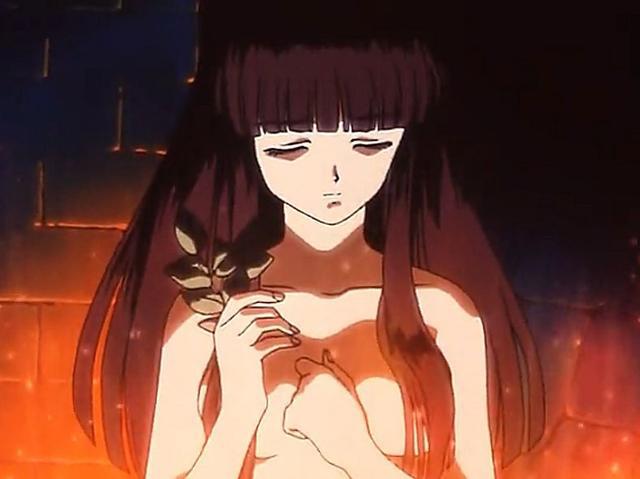 犬夜叉：让人终生难忘的六个画面，诅咒面具恶心，桔梗好美