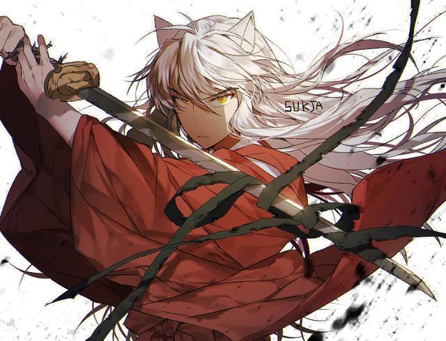 六种不同时期的《犬夜叉》，半妖犄角超呆萌，最后一张太有爱！