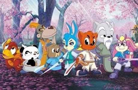 虹猫蓝兔七侠传，真情真意在人间，快意武侠动漫