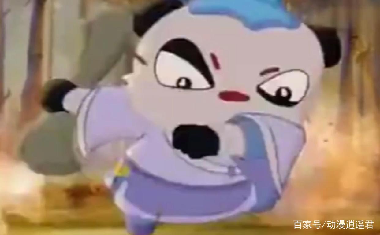 虹猫蓝兔七侠传：黑小虎为蓝兔而死，他的眼泪让无数漫迷心酸