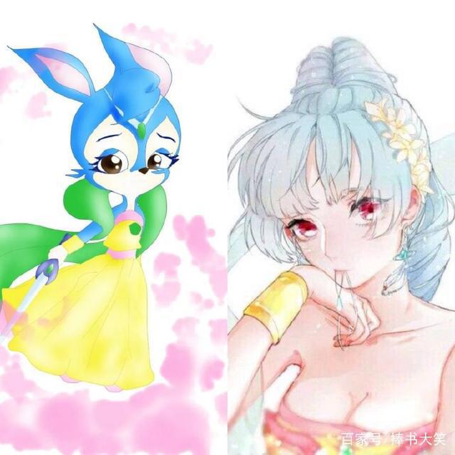 《虹猫蓝兔七侠传》拟人化后，逗逗呆萌可爱，蓝兔冰清玉洁似天仙