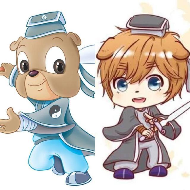 《虹猫蓝兔七侠传》拟人化后，逗逗呆萌可爱，蓝兔冰清玉洁似天仙