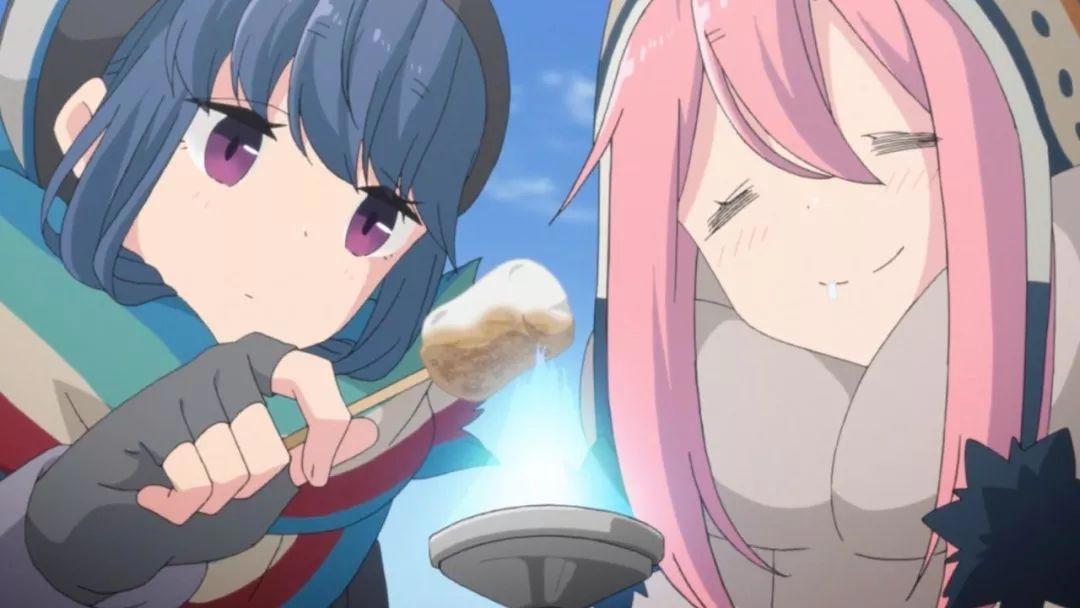 摇曳露营日剧版，志摩凛的扮演者造型可爱，就是丸子头不够大