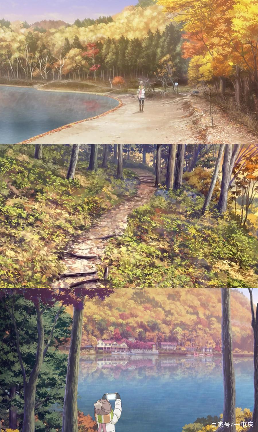 动漫《摇曳露营》一起来学习野外露营小知识，望着美景吃着美食