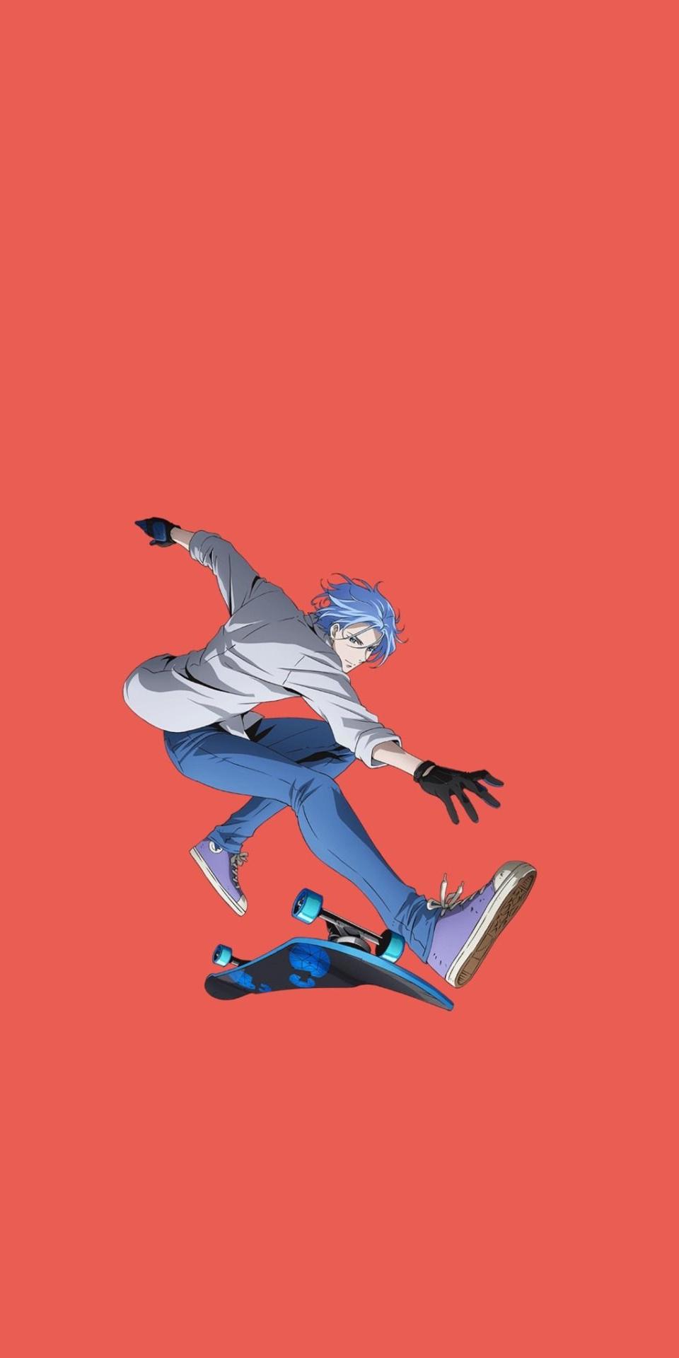 《无限滑板》驰河兰加，全面屏壁纸，天然呆是坠牛的