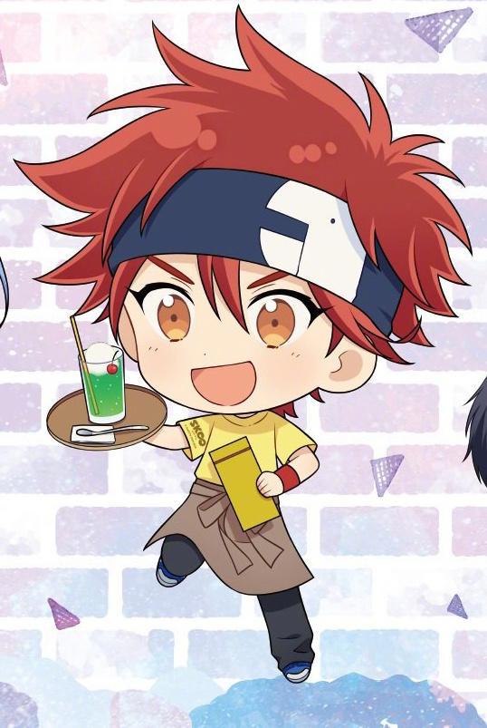 《无限滑板SK8》梦幻联动，全员化身Q版餐厅服务员，可可爱爱！