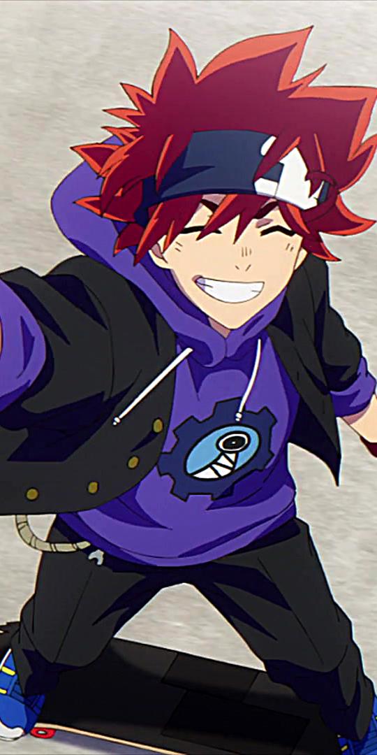 《无限滑板》喜屋武历，动漫全面屏壁纸无水印分享，你的厉宝