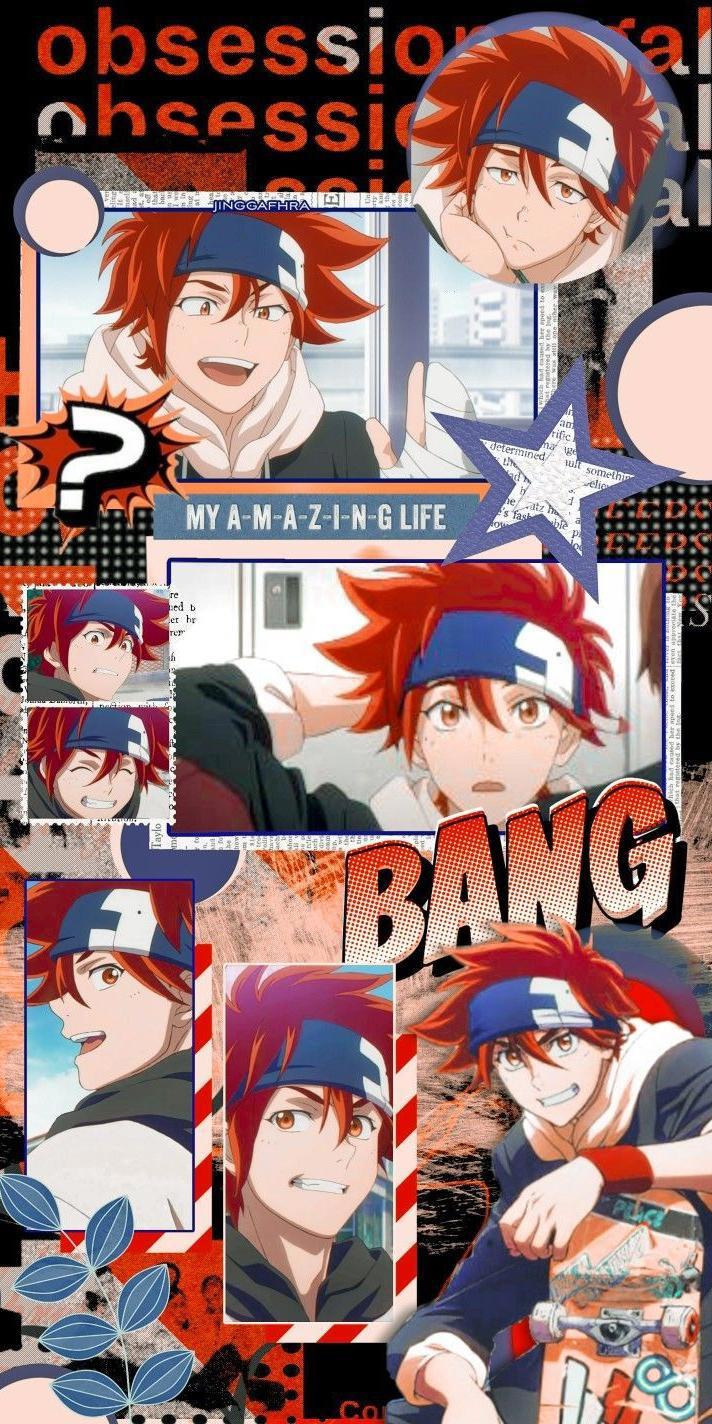 《无限滑板》喜屋武历，动漫全面屏壁纸无水印分享，你的厉宝