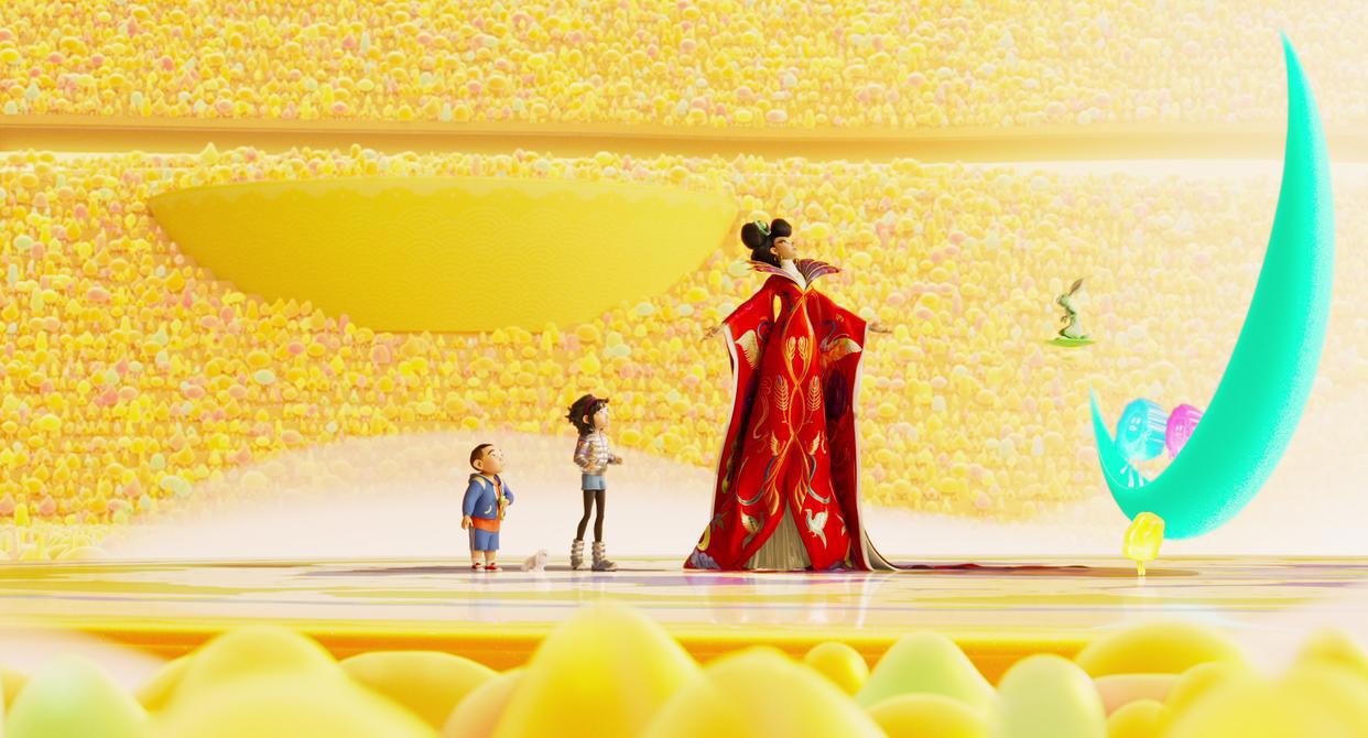 网飞动画《飞奔去月球》：中西元素结合的嫦娥故事既古典又有创意