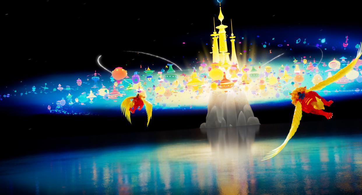 网飞动画《飞奔去月球》：中西元素结合的嫦娥故事既古典又有创意