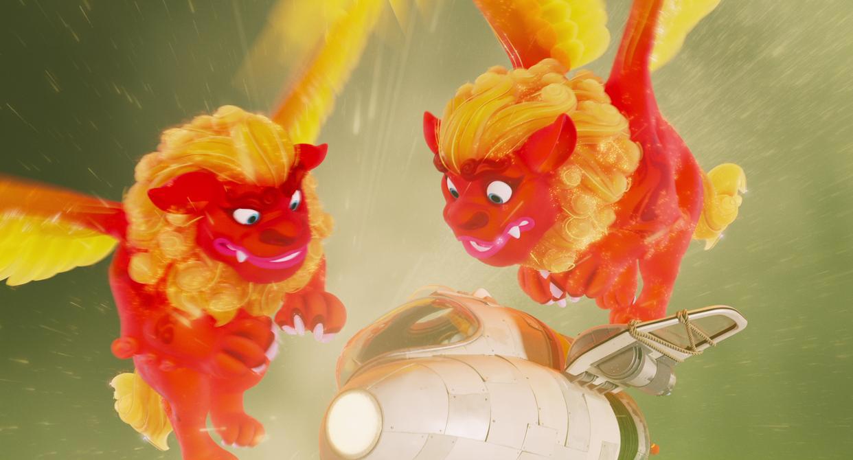 网飞动画《飞奔去月球》：中西元素结合的嫦娥故事既古典又有创意