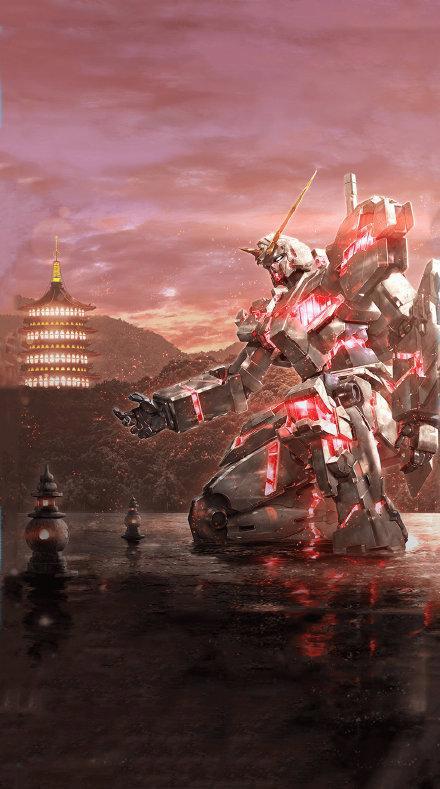 高达：一比一18.03米自由高达像落户上海，高达将出品真人电影