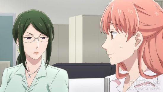 《宅男腐女恋爱真难》动画第2话先行图前辈打出神助攻