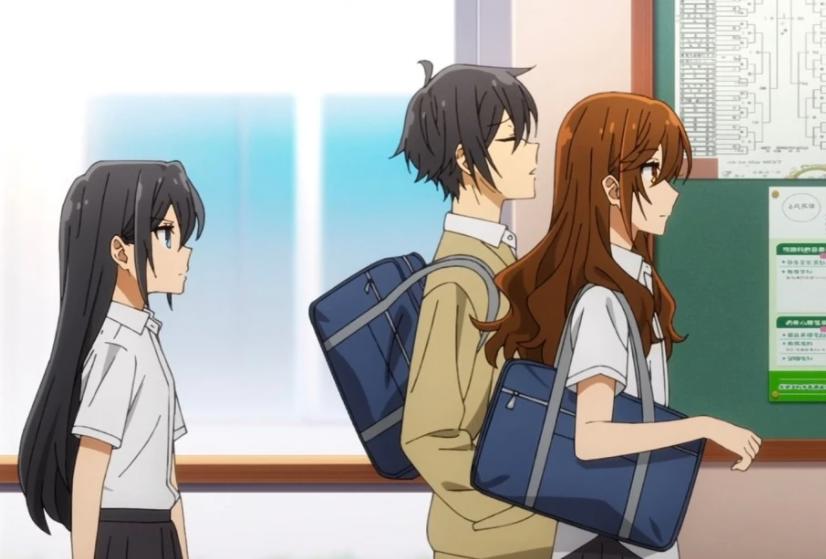 《堀与宫村》上热搜，宫村变短发，成功亲吻堀京子，情敌正式上线