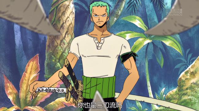 《海贼王》里最有“动物缘”的人是谁？当然是三刀流绿藻头了！