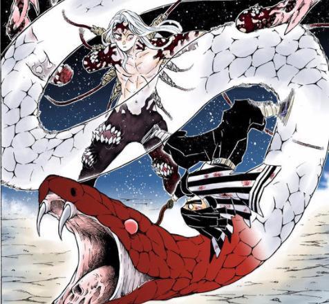 《鬼灭之刃》190话：主角团到达战场柱们全员开启赫刀重伤无惨