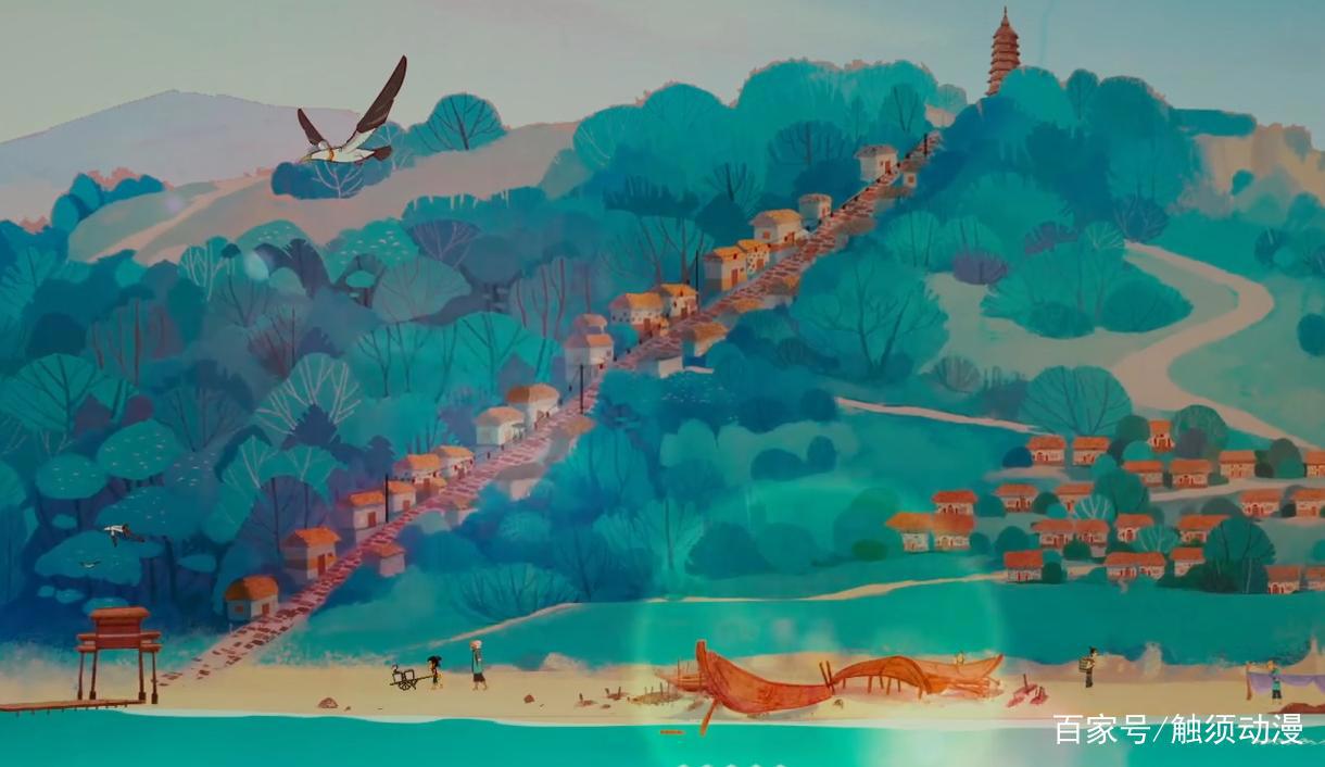 Flash做的中国风动画电影《江海渔童之巨龟奇缘》