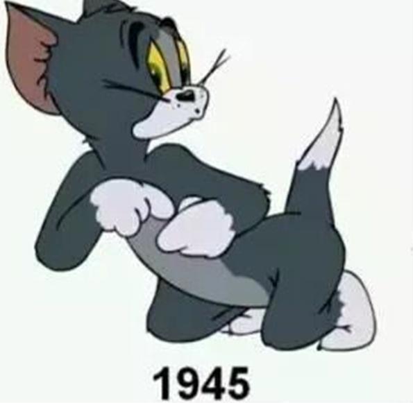 猫和老鼠：其实汤姆猫的形象经历过14次改变，前后经历了6个公司