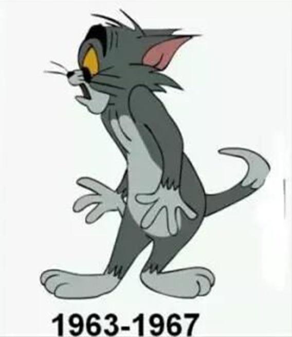猫和老鼠：其实汤姆猫的形象经历过14次改变，前后经历了6个公司