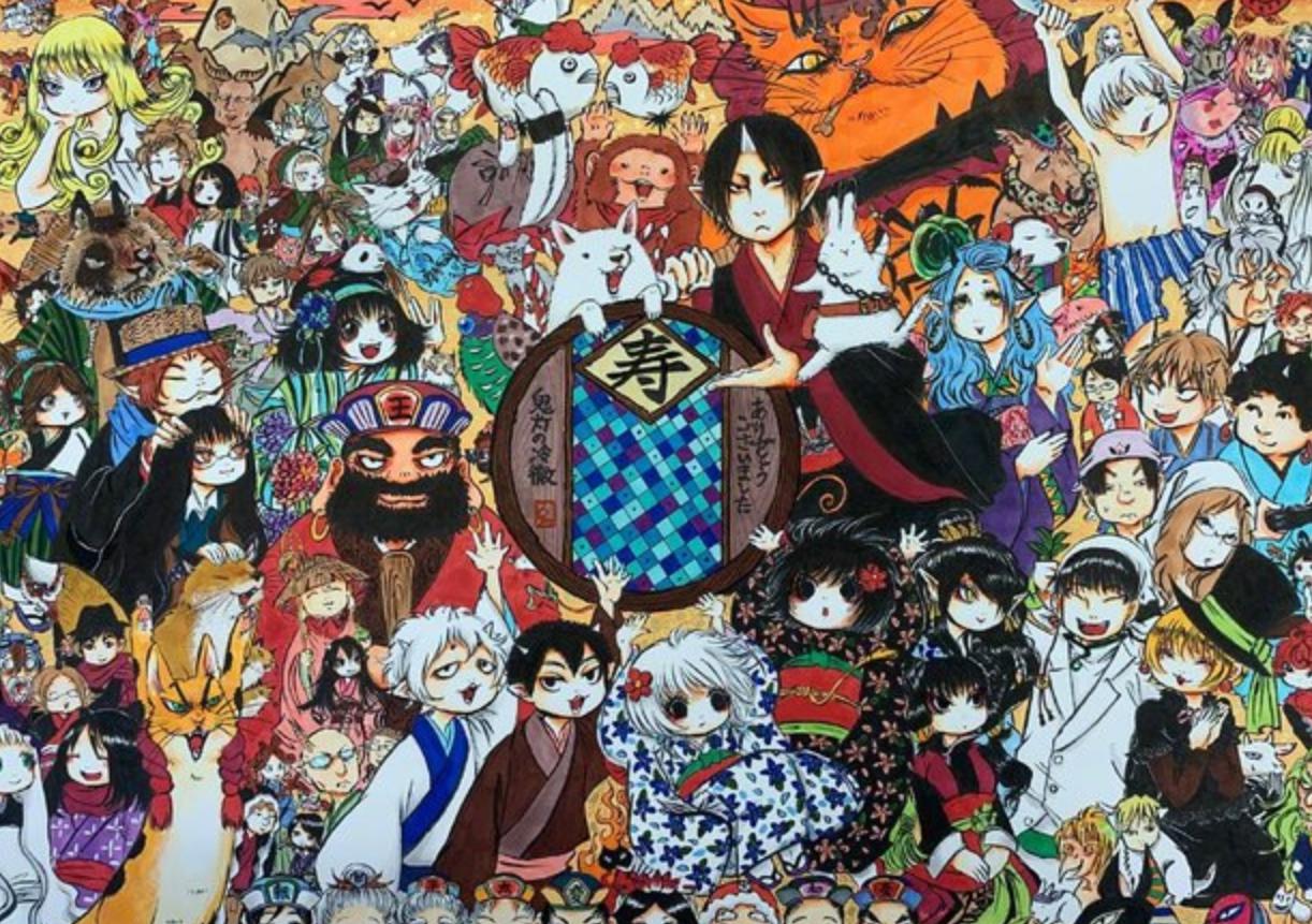 「鬼灯的冷彻」漫画最终卷封面公开9月23日发售，多类鬼怪将来袭