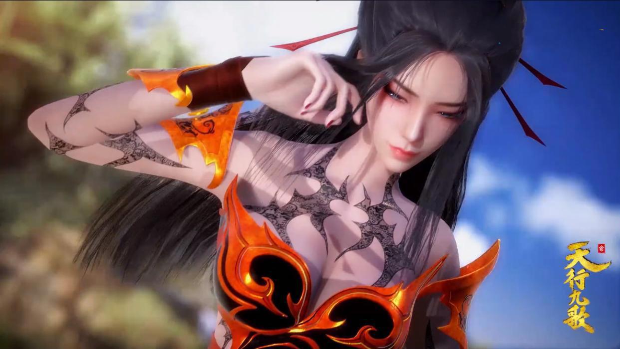 天行九歌77集先行：狗血剧设二女争一夫，紫女关心韩非焰灵姬吃醋