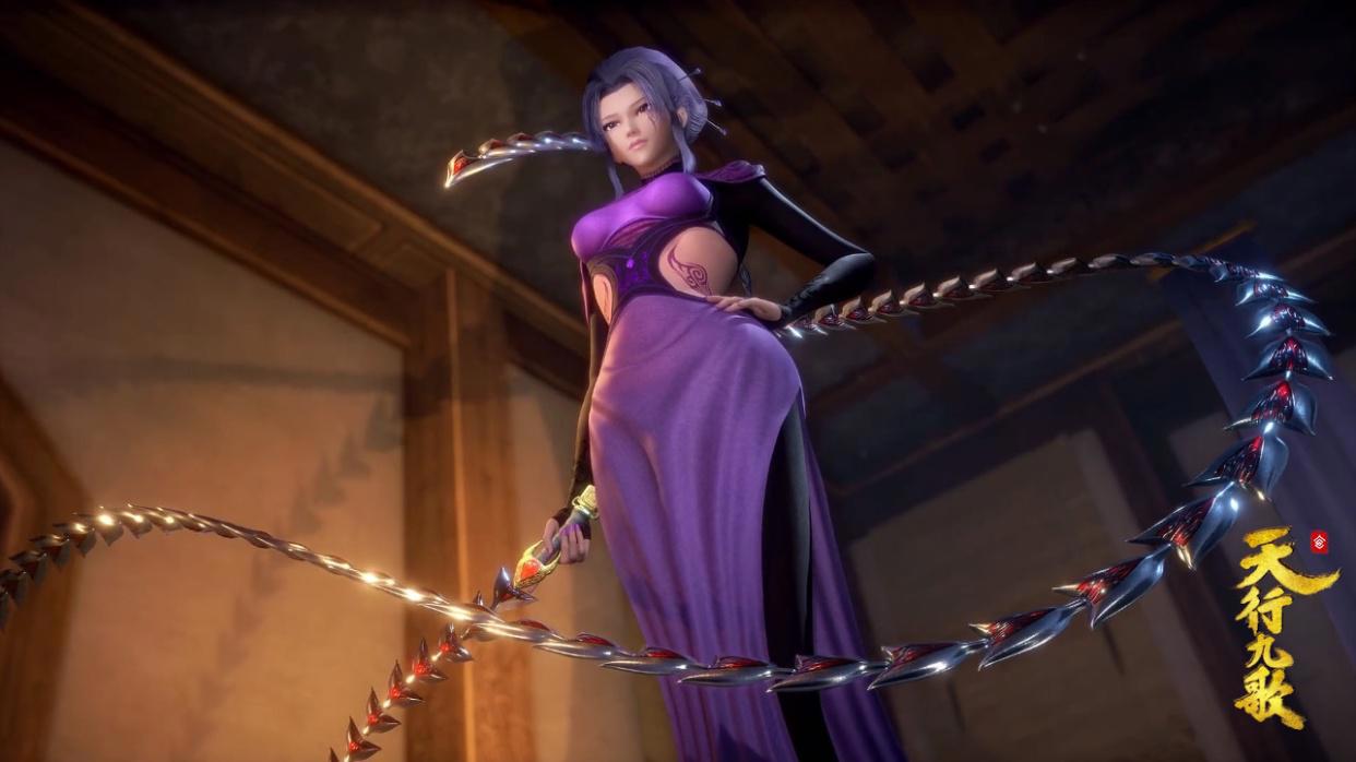 天行九歌73集：红莲收获赤练剑变身蛇蝎美人，加入流沙卖身不卖艺