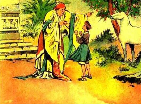 连环画《一幅僮锦》，根据民间传说改编，出自著名画家颜梅华笔下