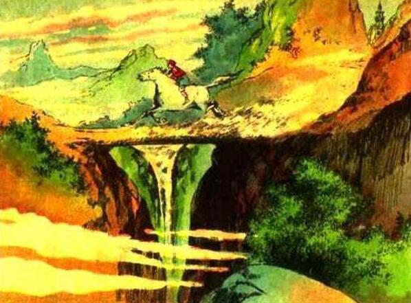 连环画《一幅僮锦》，根据民间传说改编，出自著名画家颜梅华笔下