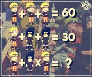 动漫人物智力题，第一题简简单单，第二题我赌十包辣条你算不出来