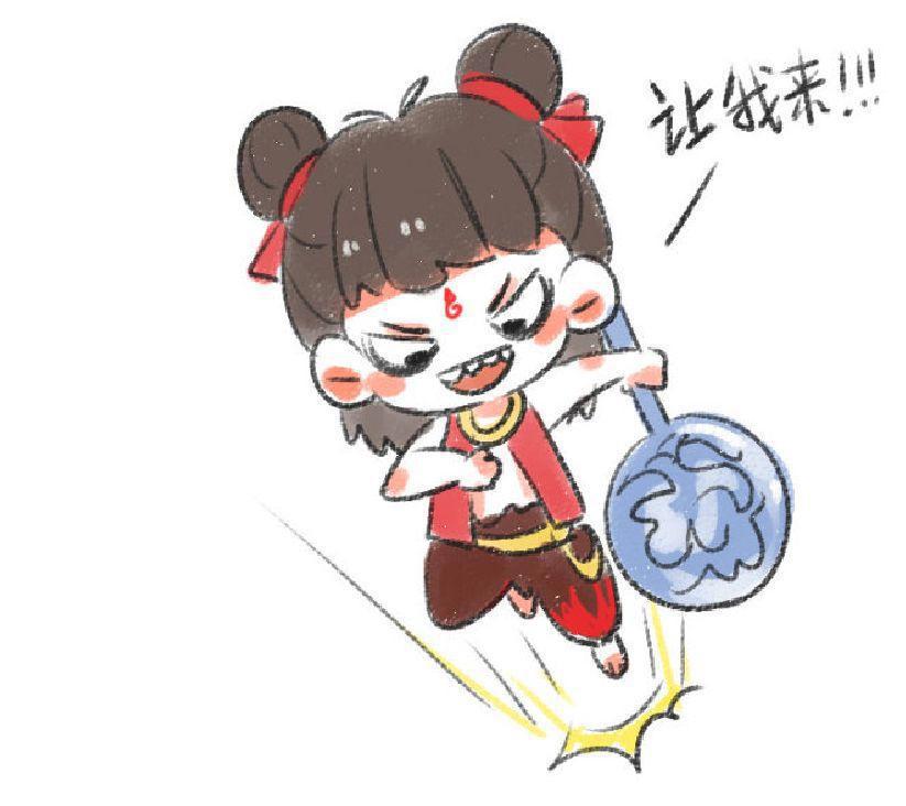 哪吒小剧场：家里有老鼠，哪吒一招制敌！敖丙：我锤子呢？