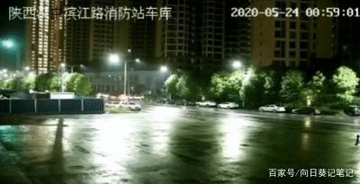 流浪狗妈妈带着宝宝去消防队，离开时忍痛“离开”三只小奶狗！