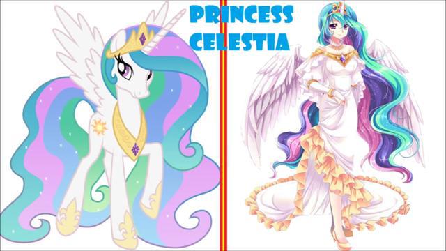 当小马宝莉“拟人”化后，柔柔变日系风美少女，紫悦化身小公主！