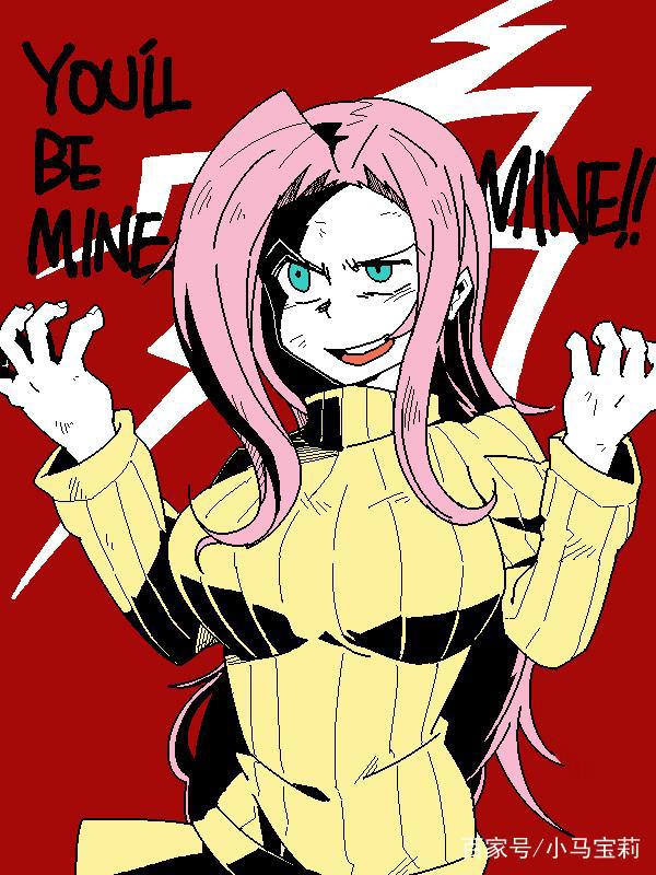 彩虹小马：小蝶的3种形态，夜骐形态的柔柔最可爱！