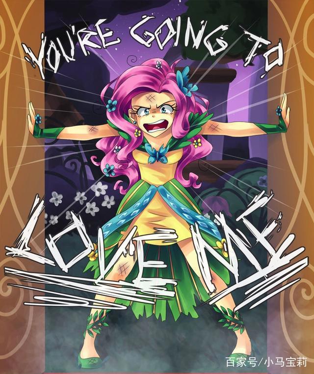 彩虹小马：小蝶的3种形态，夜骐形态的柔柔最可爱！