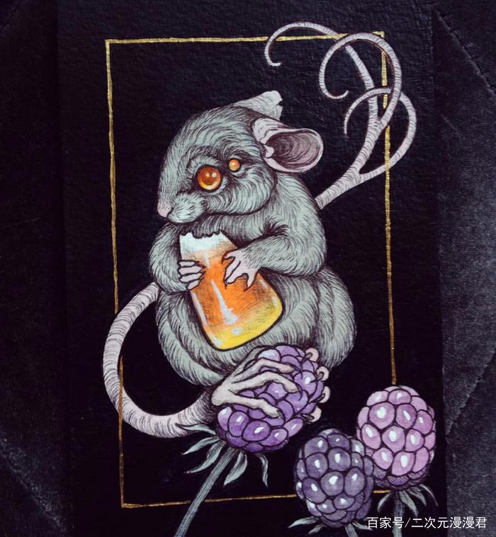 艺术家绘制诡异插画，各个都充满了猎奇风格，看久了还有点恐怖