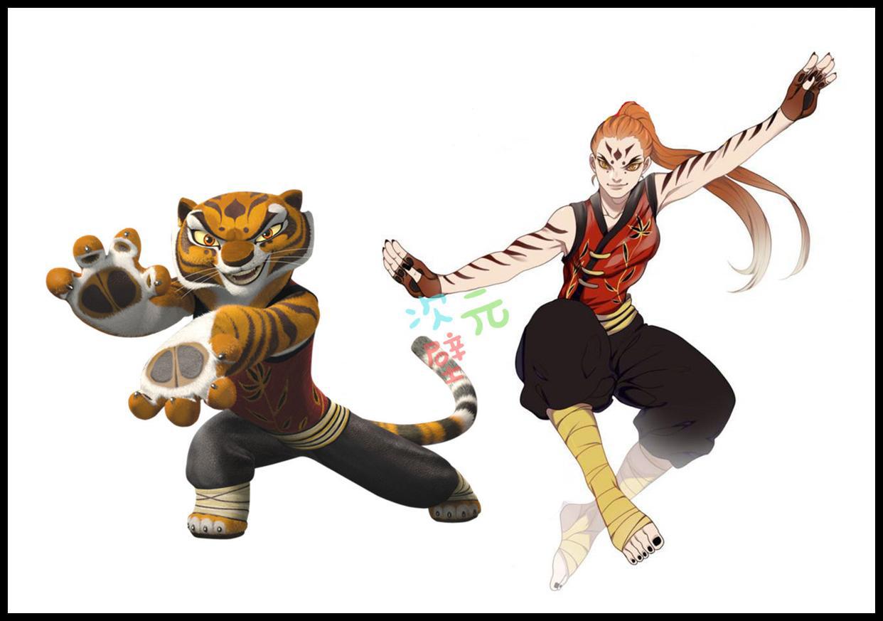 当功夫熊猫“全员拟人”，中国古风太有味道了，沈王爷太邪魅了