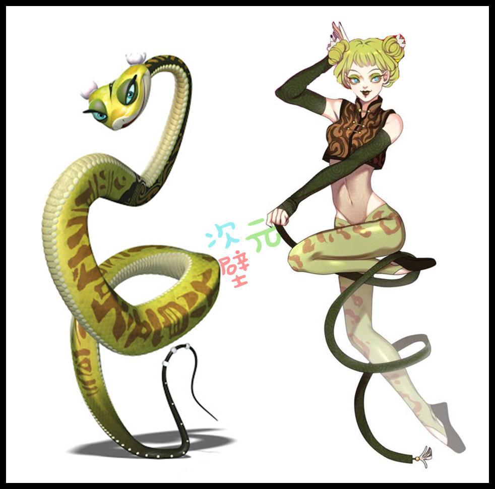 当功夫熊猫“全员拟人”，中国古风太有味道了，沈王爷太邪魅了