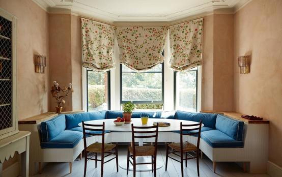英式小碎花，多彩的装饰，伦敦一家人，美美的复古乡村风住宅