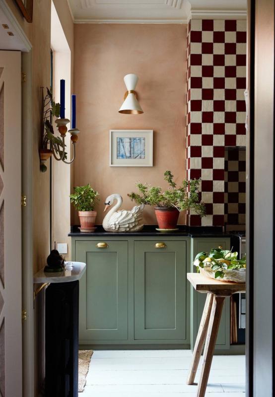 英式小碎花，多彩的装饰，伦敦一家人，美美的复古乡村风住宅