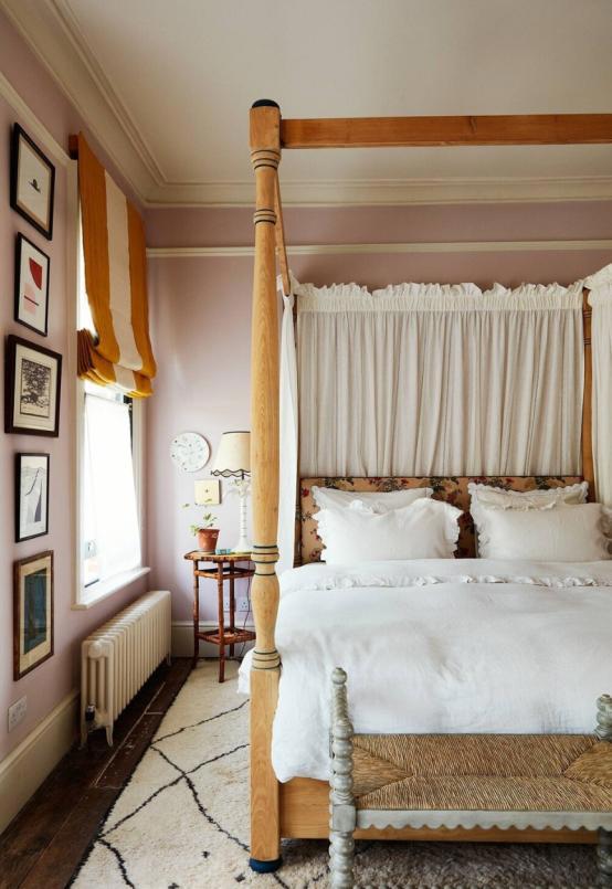 英式小碎花，多彩的装饰，伦敦一家人，美美的复古乡村风住宅